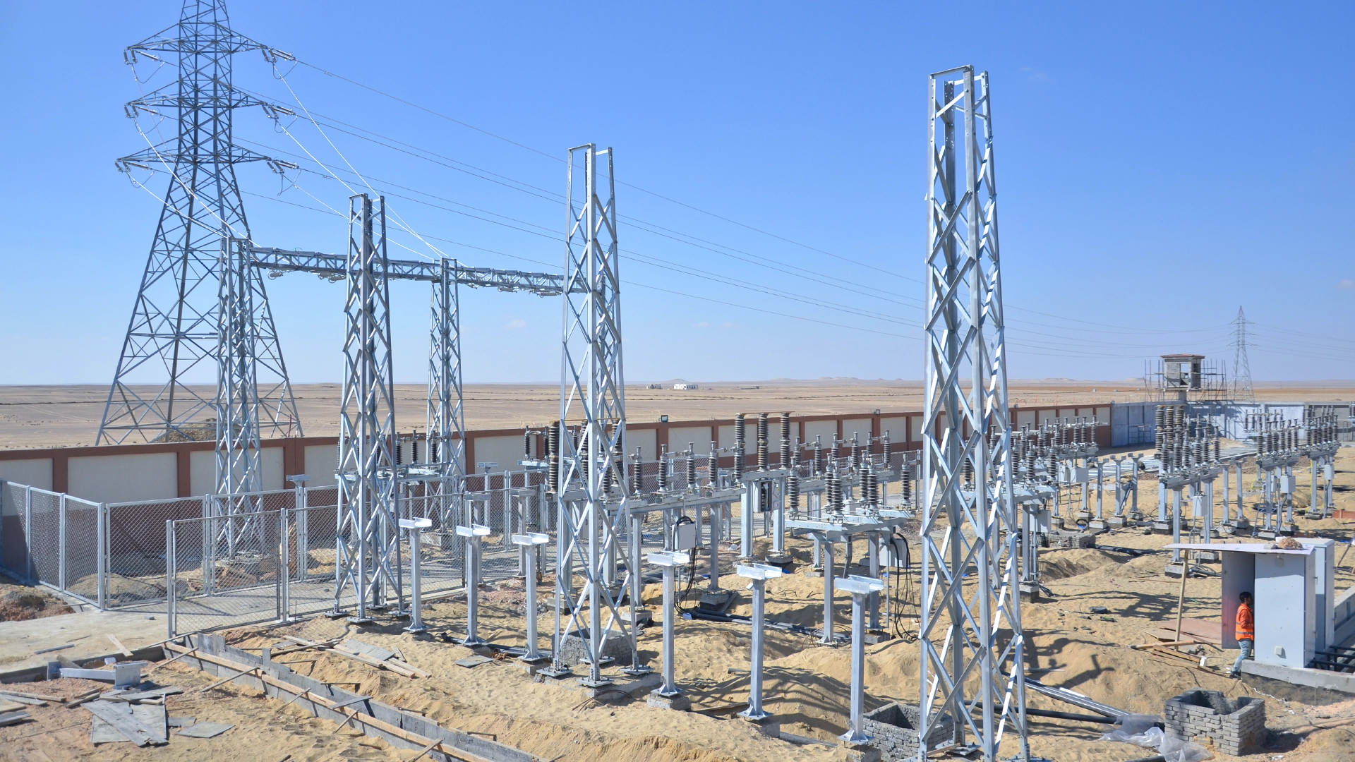 Beni Suef Cement Plant 8 km - 220 kV double-circuit 1