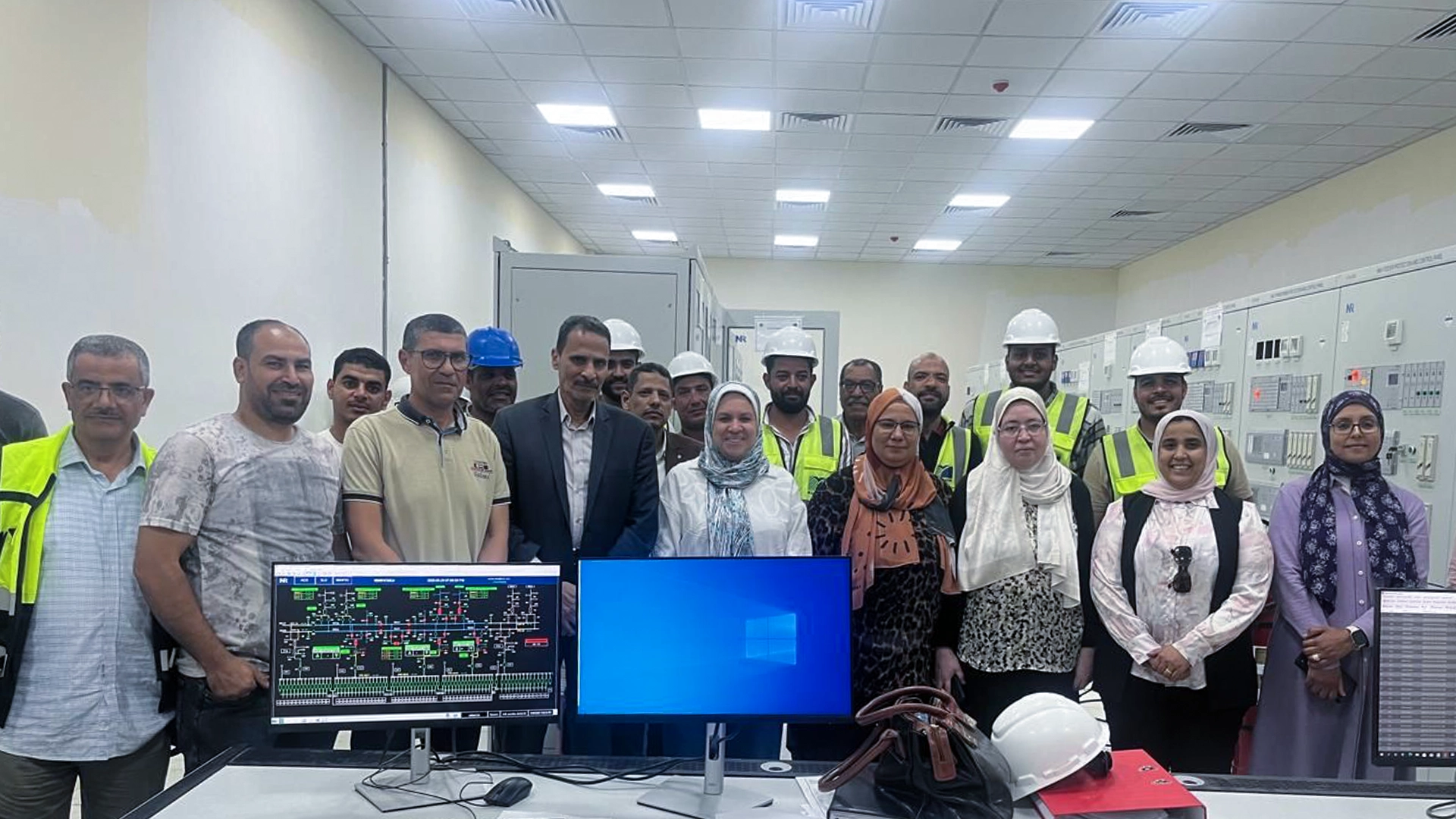 MADKOUR Projects energized the & NDHPS3 substation at 66/11 kV, El Hammam pumping stations1