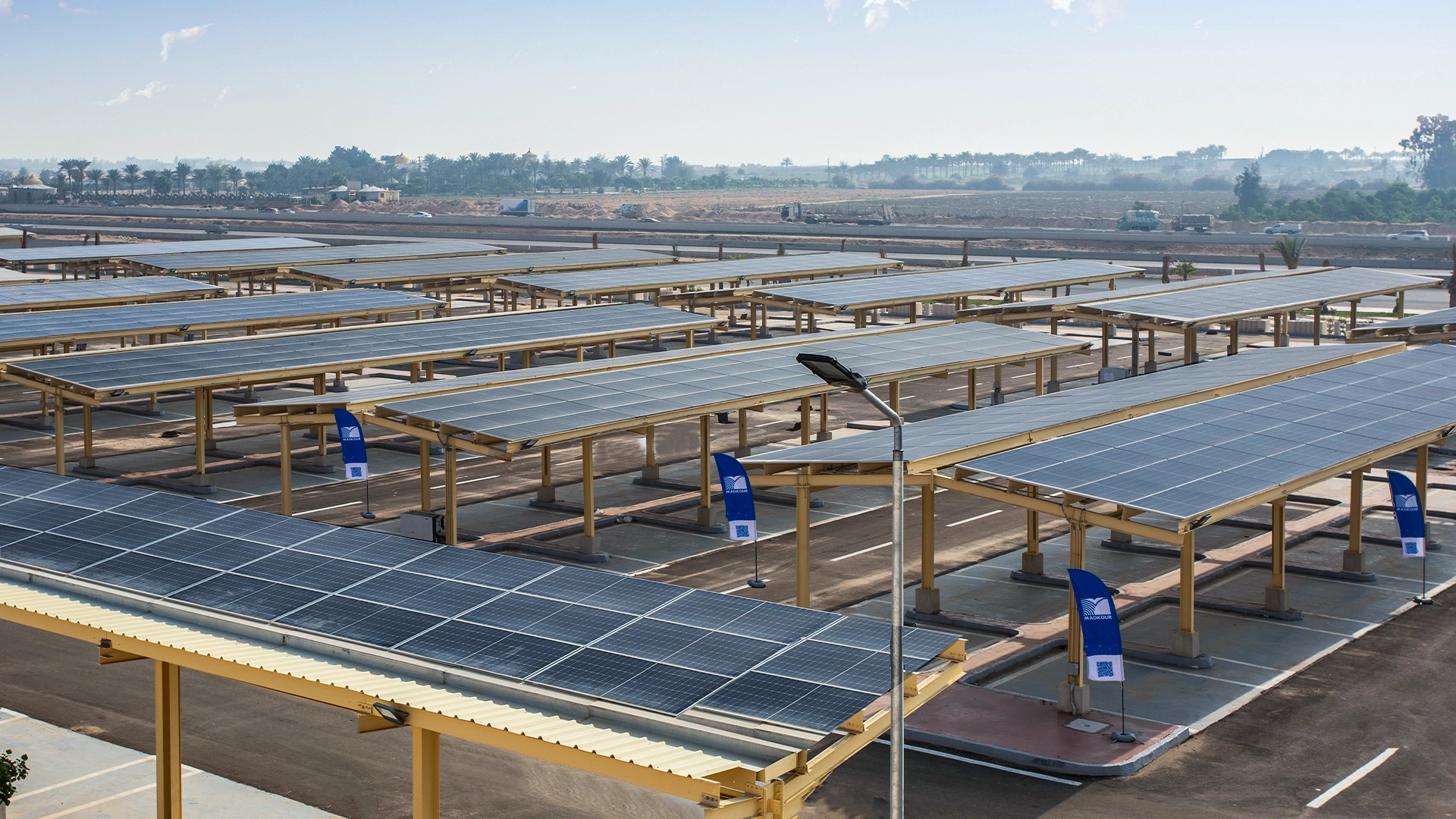 Badr Facility 3MW Solar Power Plant Car Shades 2